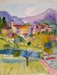 Hermann Hesse: Abendliches Dorf, 1923 &copy; Martin Hesse Erben